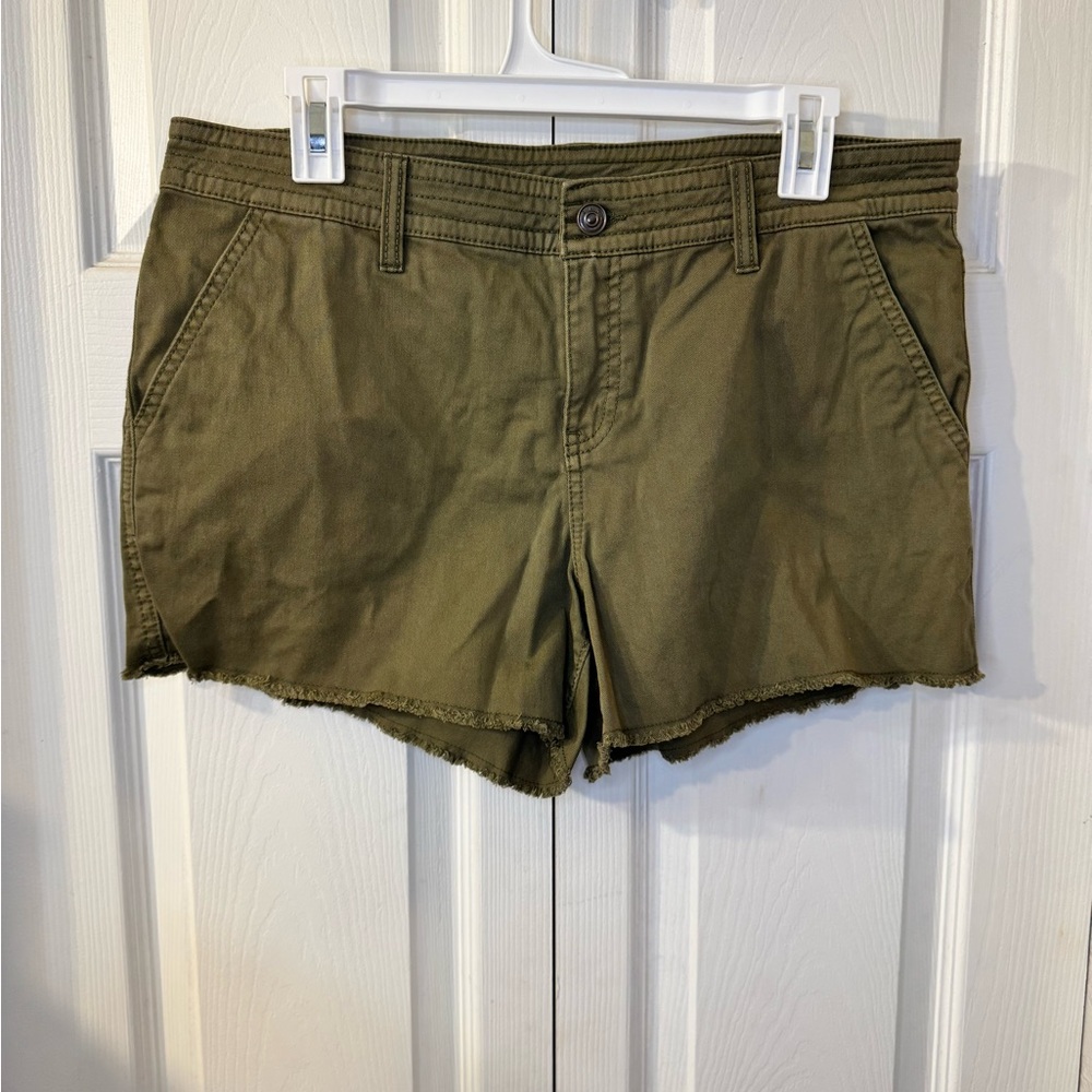 Prana Olive Green Women's Shorts